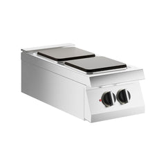 Elektrischer Tischherd, 2 Kochfelder, Serie 900, Silko