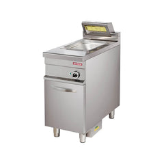 Mașină de menținut la cald electrică, 28 litri, pe suport cu ușă, Linia 900, Arisco