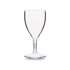 Premium reusable plastic wine glass