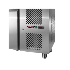 Cold pastry counter with 3 doors and side unit, Mid 80, Tecnodom