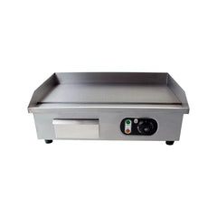 Elektrische Grillplatte, glatt, 550 x 440 mm, EG-818A, Bonner