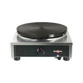 Plită pentru clătite pe gaz, cadru pătrat Luxury, ∅40cm, control manual, CRCH4MA-KR, Krampouz