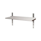 Poliță de perete simplă, netedă și reglabilă, 1500x300x350mm, Bonner
