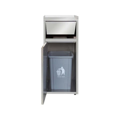 Stainless steel waste bin, Bonner