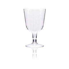 Reusable plastic wine glass 150ml