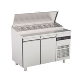 Saladetă cu 2 uși, agregat lateral și GN exterior, ZPZP99, Inomak