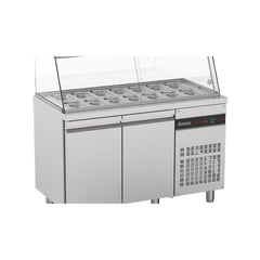 2-türiger Salatschrank, Seitenschrank und Vitrine, ZQFP99, Inomak