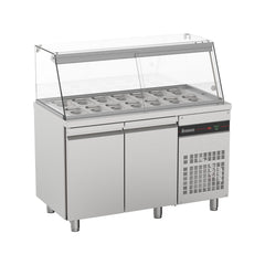 2-türiger Salatschrank, Seitenschrank und Vitrine, ZQFP99, Inomak