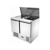 Saladetă cu 2 uși cu compartiment GN interior, GMS900, Bonner