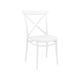 Scaun alb Cross