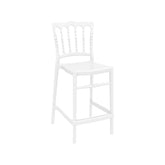 Scaun înalt alb Opera Bar 65