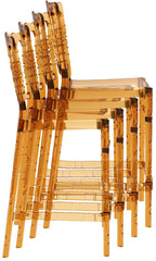 Scaun înalt auriu Opera Bar 65