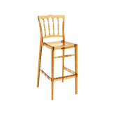 Scaun înalt auriu Opera Bar 75