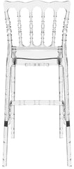 Scaun înalt transparent Opera Bar 65