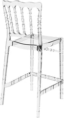 Scaun înalt transparent Opera Bar 65