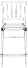Scaun înalt transparent Opera Bar 65