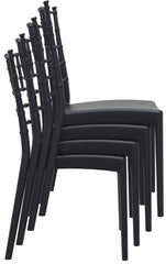 Scaun negru Josephine