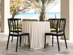 Scaun negru Napoleon