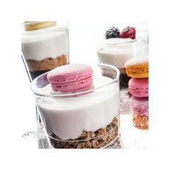 Transparenter zylindrischer Polycarbonatbecher