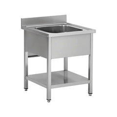 Single-bowl sink, 700x600x950, Bonner