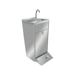 Fußbetätigte Waschmaschine, 400x510x850mm, Bonner