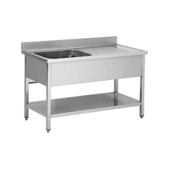 Washer with drip tray on the right, 1000x700x950, Bonner