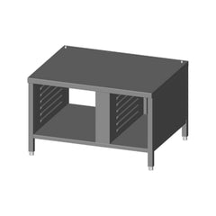 Open support with guides for 6-10 GN2/1 trays, BSP021, Lainox Naboo