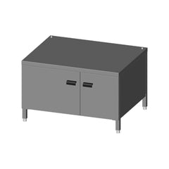 Geschlossene Halterung mit Führungen für 6-10 GN2/1-Schalen, BSC021, Lainox Naboo