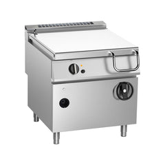 Tigaie basculantă pe gaz, 80 litri, cu înclinare manuală,  Linia 900, Silko