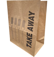 Papiertüte zum Mitnehmen