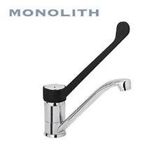 Professional faucet with forearm operation, 325mm spout