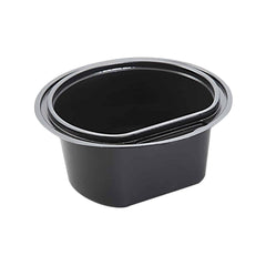 Black PP soup bowl