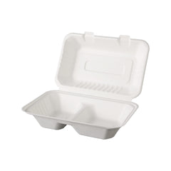 Biodegradable sugarcane menu casserole