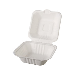 Biodegradable sugarcane menu casserole