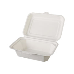 Biodegradable sugarcane menu casserole