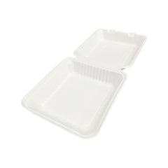 Biodegradable sugarcane menu casserole