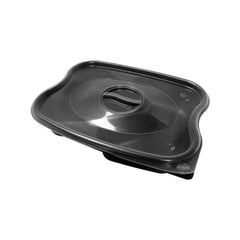 Caserolă meniu din PP (microunde) cu capac plat