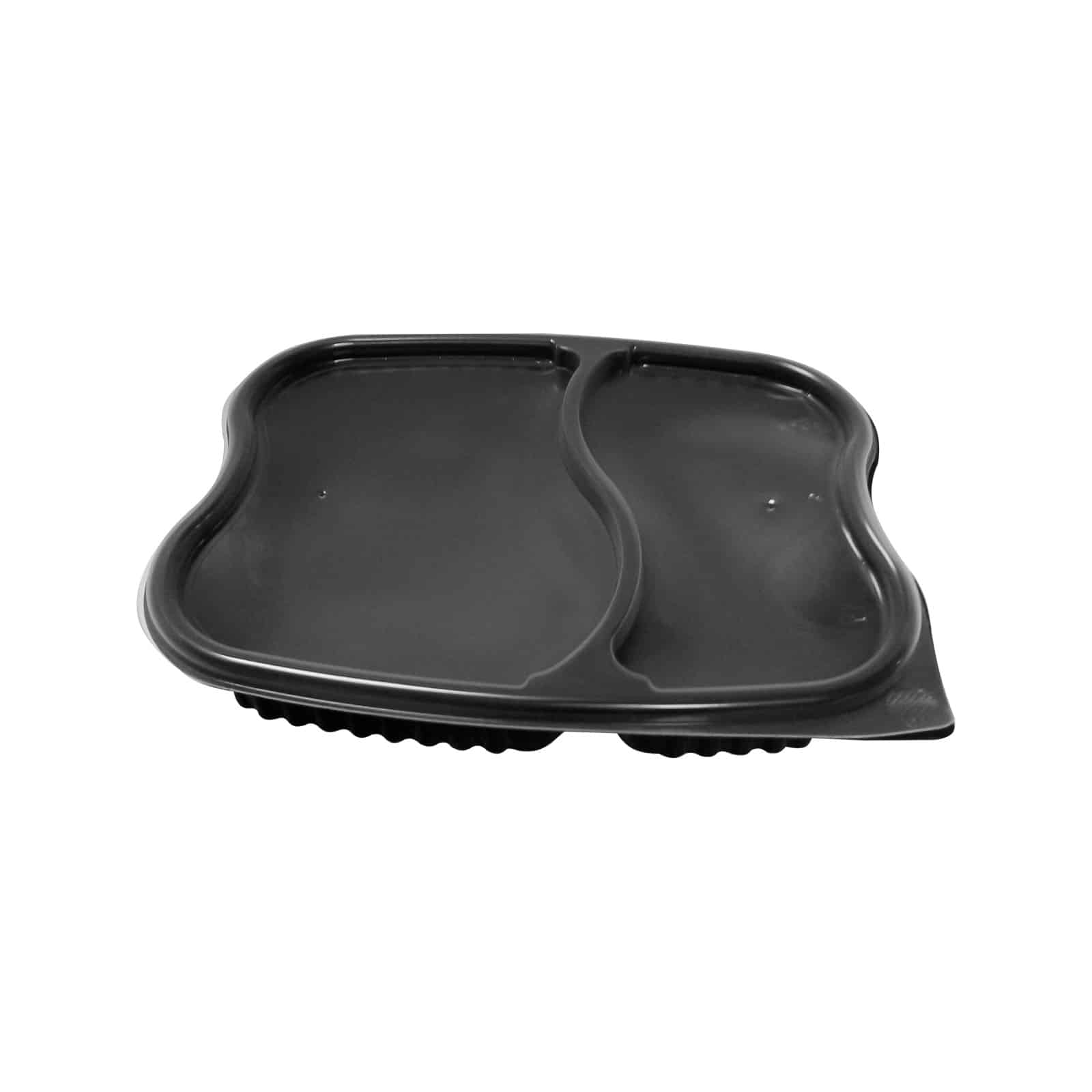 Caserolă meniu din PP (microunde) cu capac plat