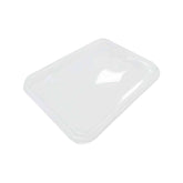 Caserolaă meniu din PP neagră-Capac