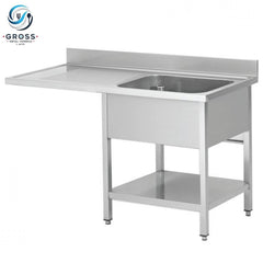 Spülbecken mit 2 Becken 140x70x85