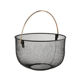 Coș pentru pâine sau fructe cu mâner