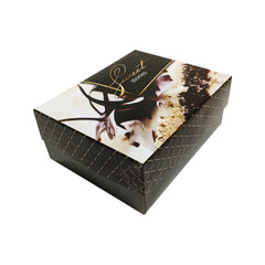 Kuchenkarton aus Pappe mit Aluminium-Innenseite – Sweet Stories