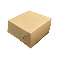 Menübox aus Kraftpapier mit laminierter Innenseite