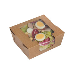 Salad box with window