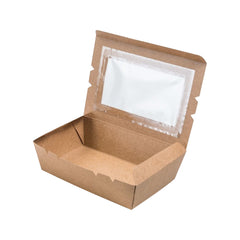 Salad box with window