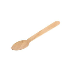 Wooden ice cream spoons