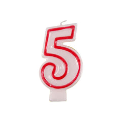 Geburtstagskerzen mit Zahlen