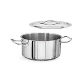 Oală medie de inox cu capac KAPP