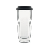 Pahar cu capac pentru cafea Thermic Glass