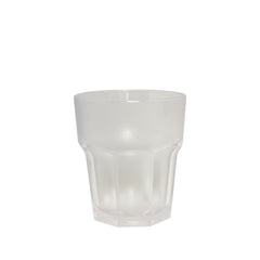 Reusable plastic cup, Frosted